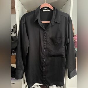 Abercrombie & Fitch Oversized Button Up